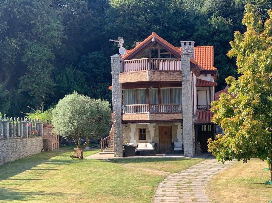 Vila Casa Con Amplio Jardin En Pechón Exteriér fotografie
